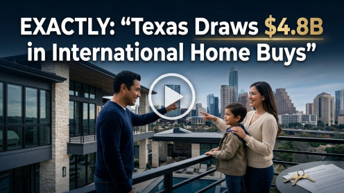 Texas Draws $4.8B in International Home Buys