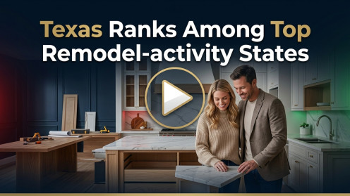 Texas Ranks Among Top Remodel-Activity States